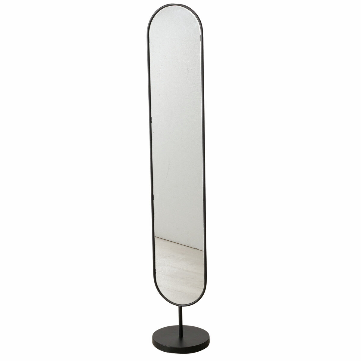 Boltze Stojací zrcadlo ORION, 30 x 172 cm černá