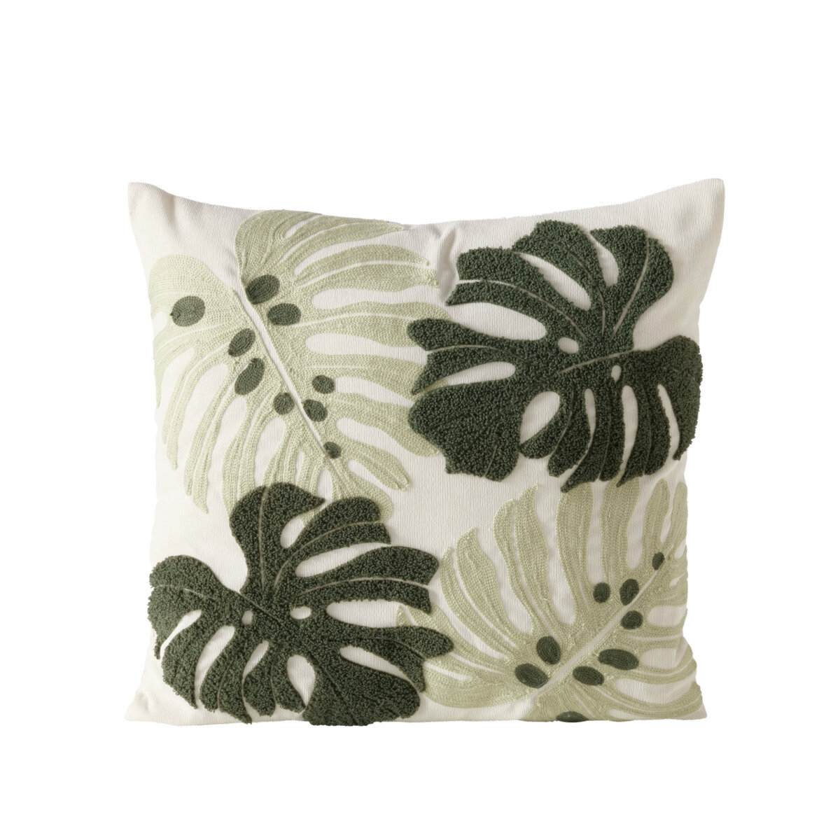 Boltze Dekorační polštář s DUBIA monstera, 45 x 45 cm vícebarevná