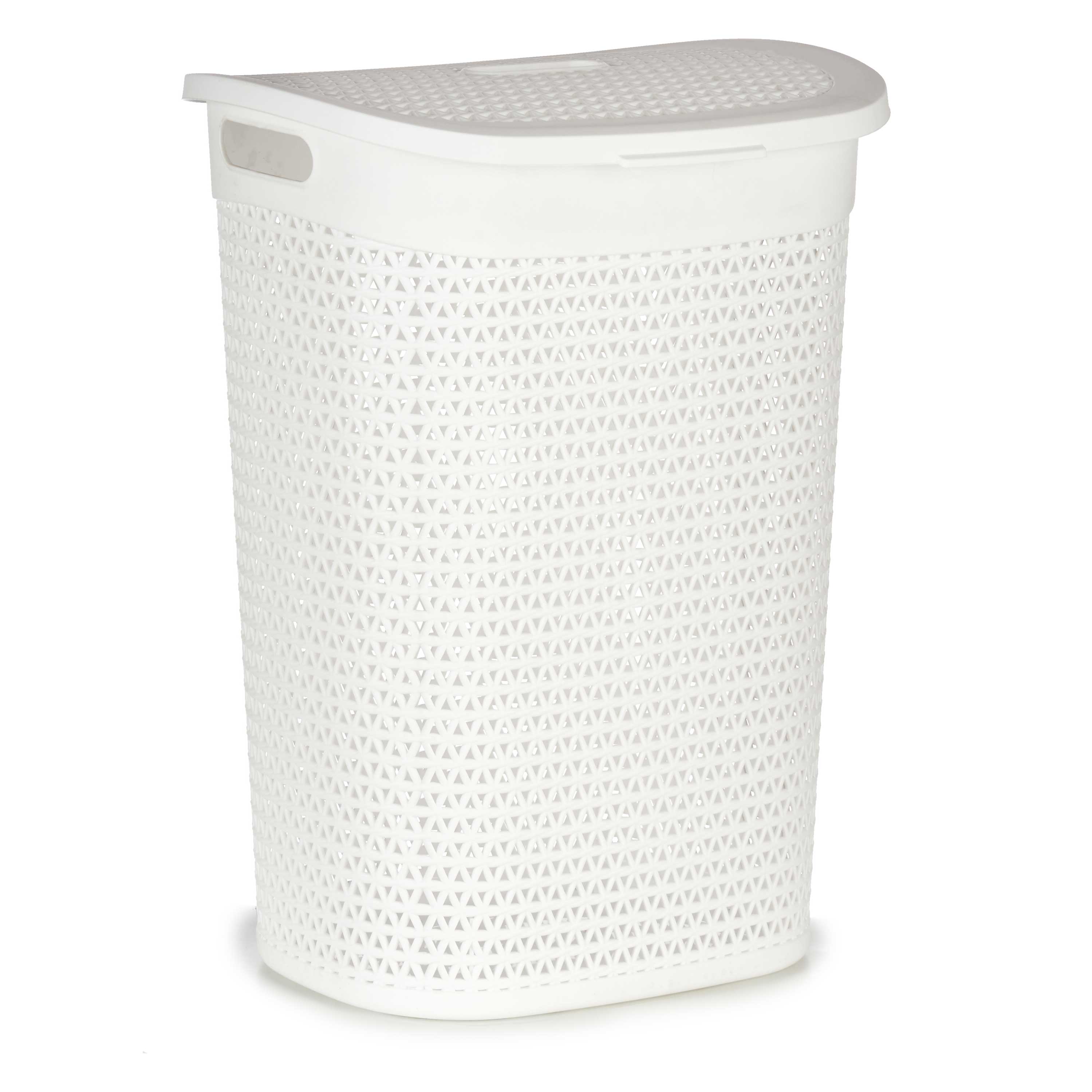 Kipit Koš na prádlo BREEZE LINE, 60 l, bílý bílá