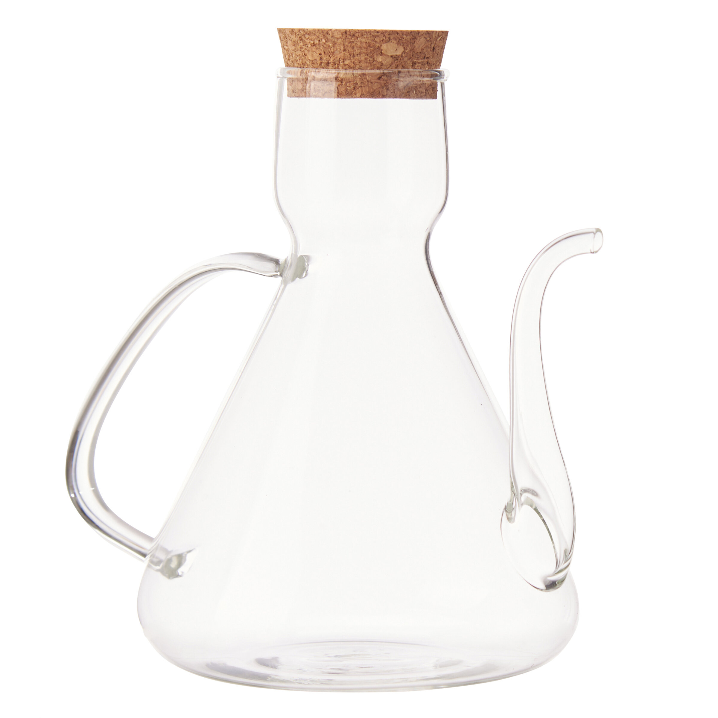 Vivalto Láhev na olej s korkovou zátkou VIVAD, 750 ml transparentní