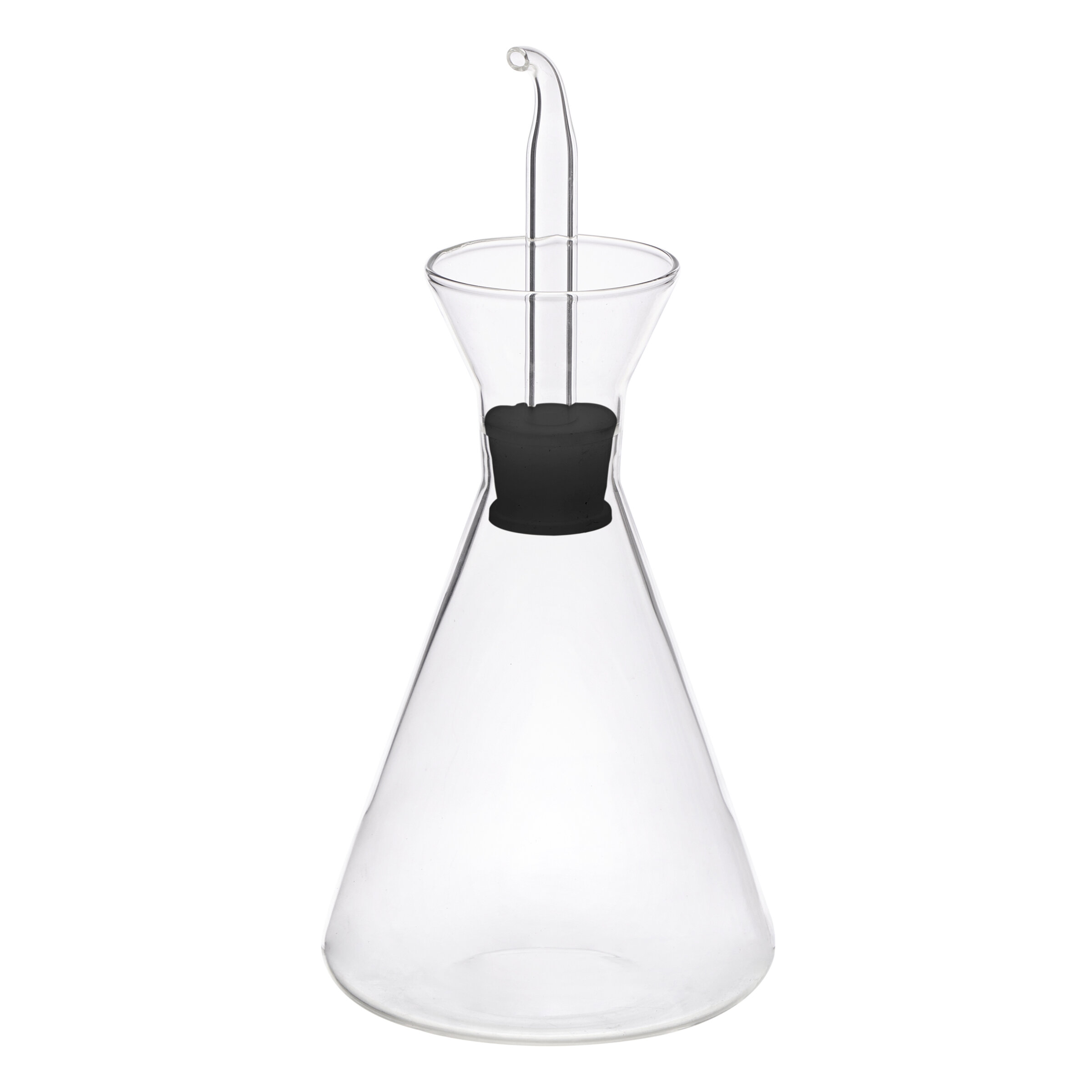 Vivalto Minimalistická láhev na olej AIRO, 500 ml transparentní