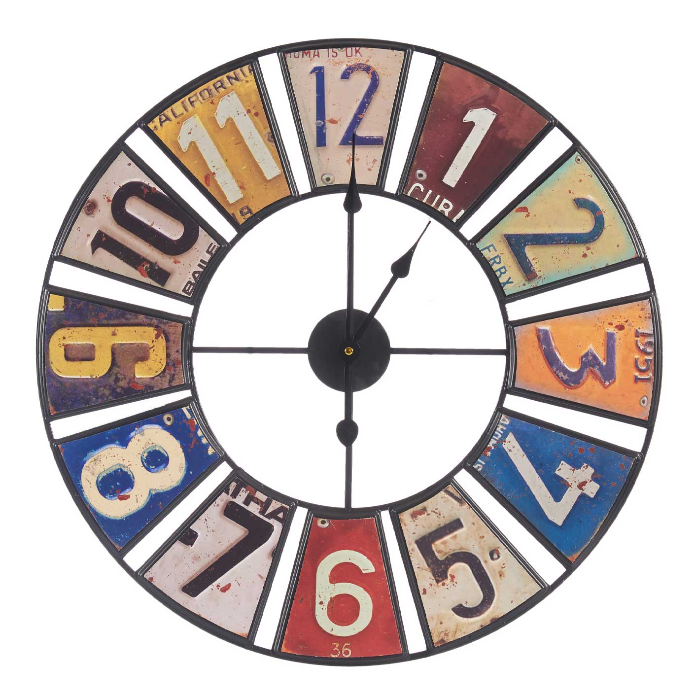 Giftdecor Nástěnné hodiny POP UP, Ø 60 cm vícebarevná