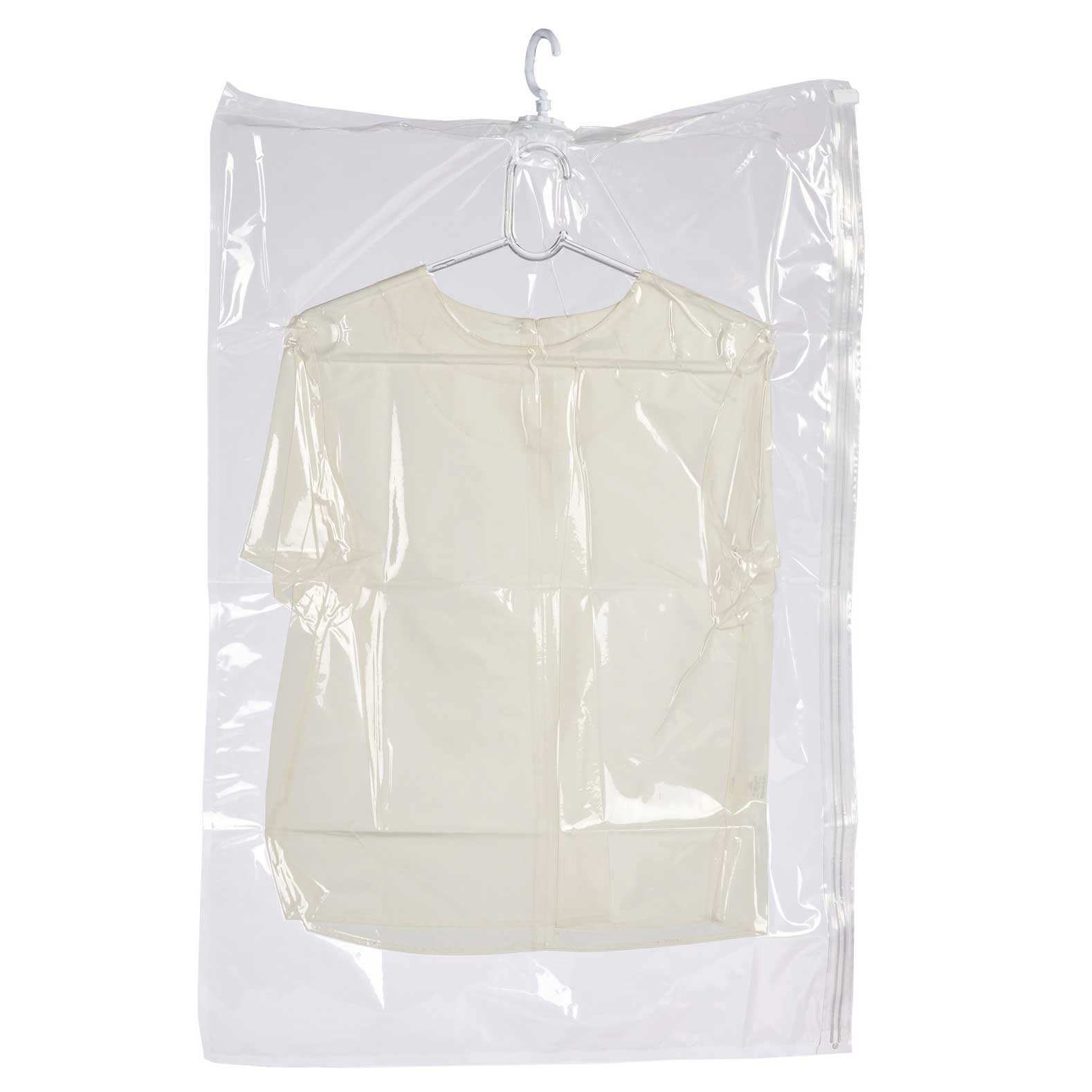 Kipit Vakuový pytel COMFY PLACE s ramínkem a pumpičkou, 70 x 105 cm bílá