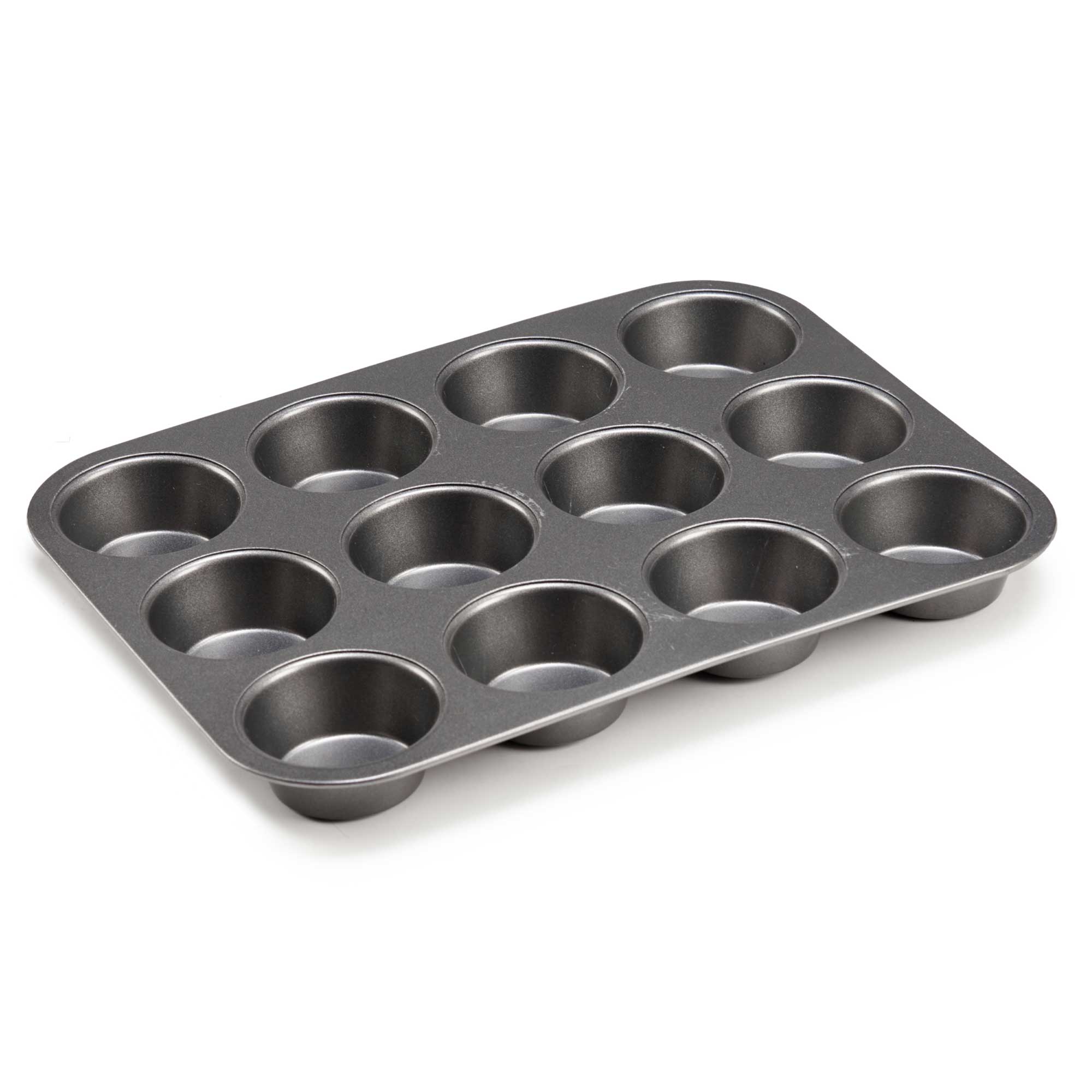 Kinvara Kovová forma na 12 muffinů MOLD černá