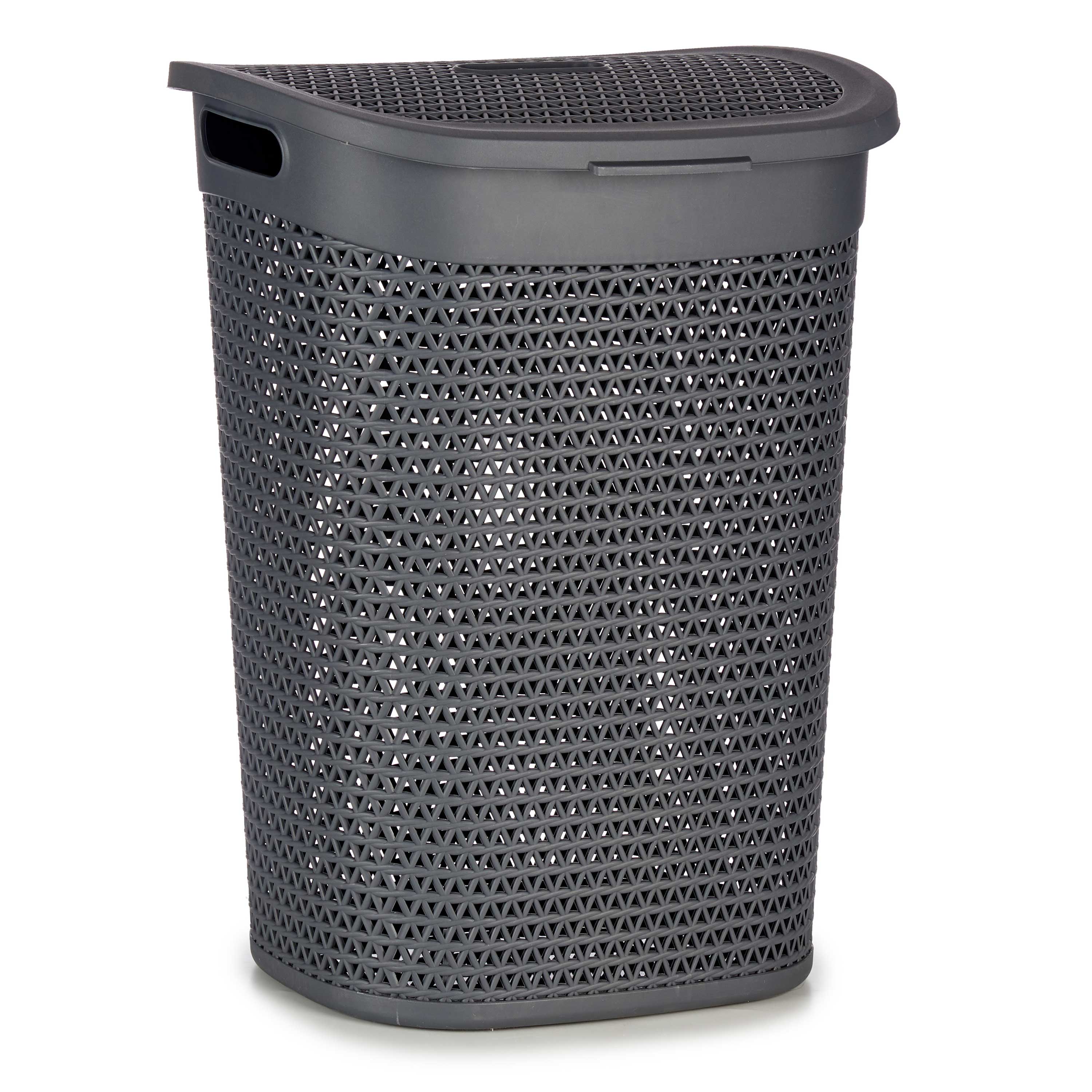 Kipit Koš na prádlo BREEZE LINE, 60 l, antracitový antracitová