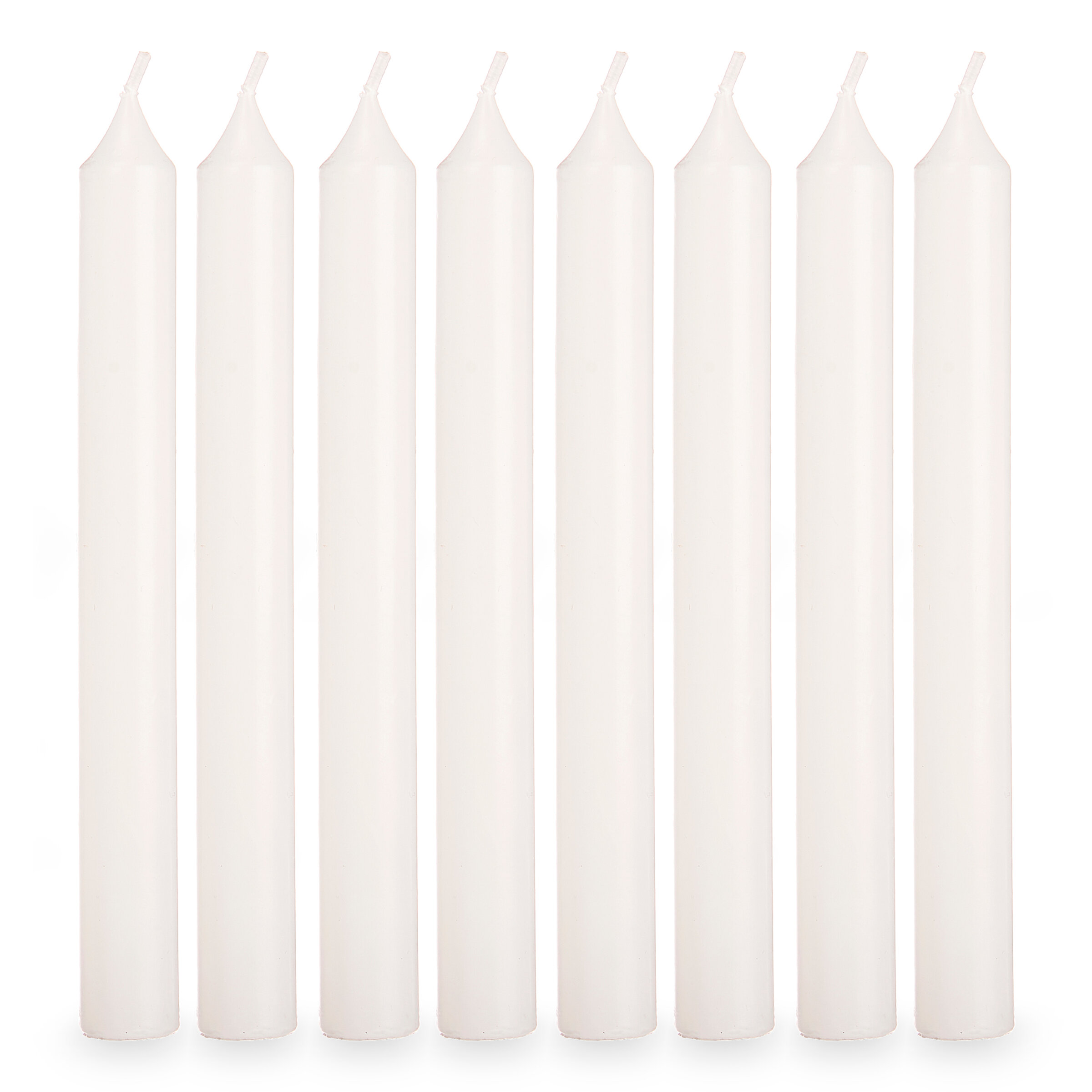 ACORDE Kónické svíčky CELESTIA, 20 cm, bílé bílá