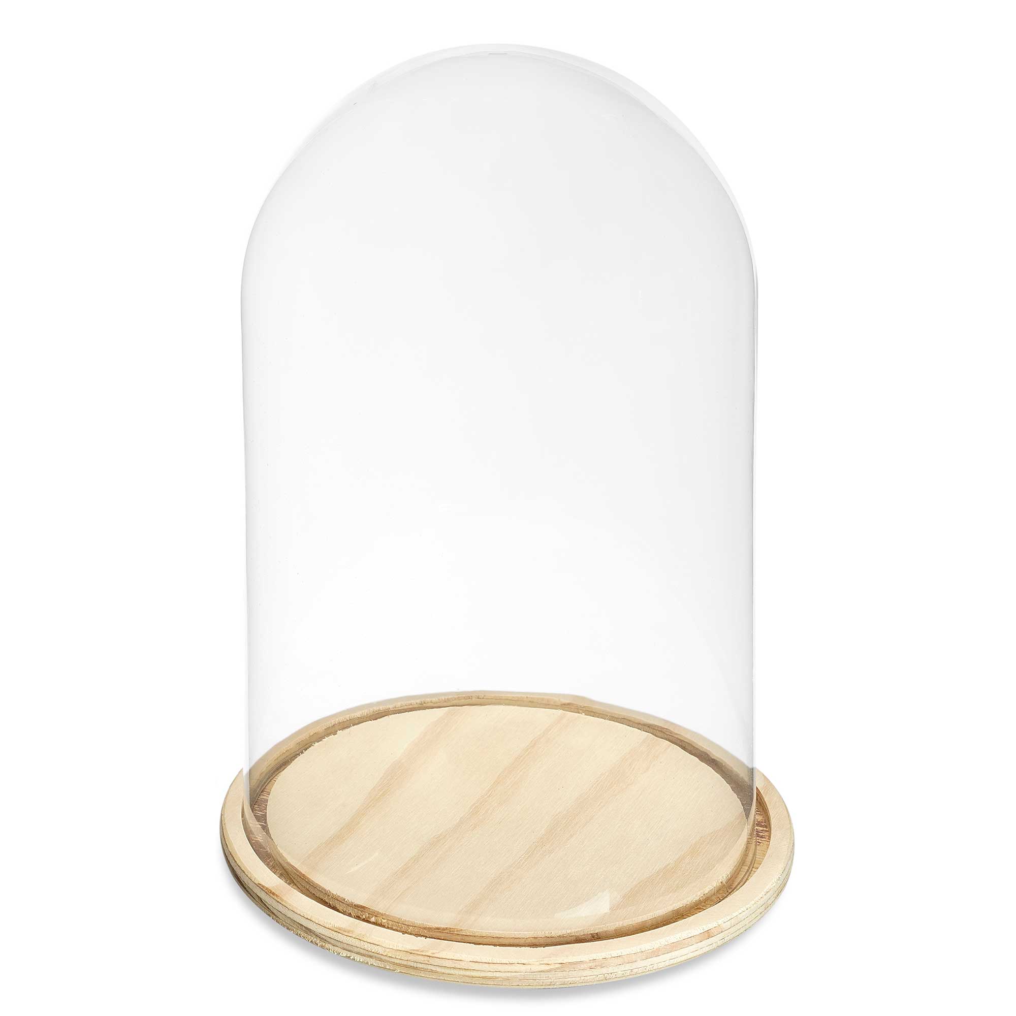 Giftdecor Skleněná kopule MODO, Ø 20 cm transparentní