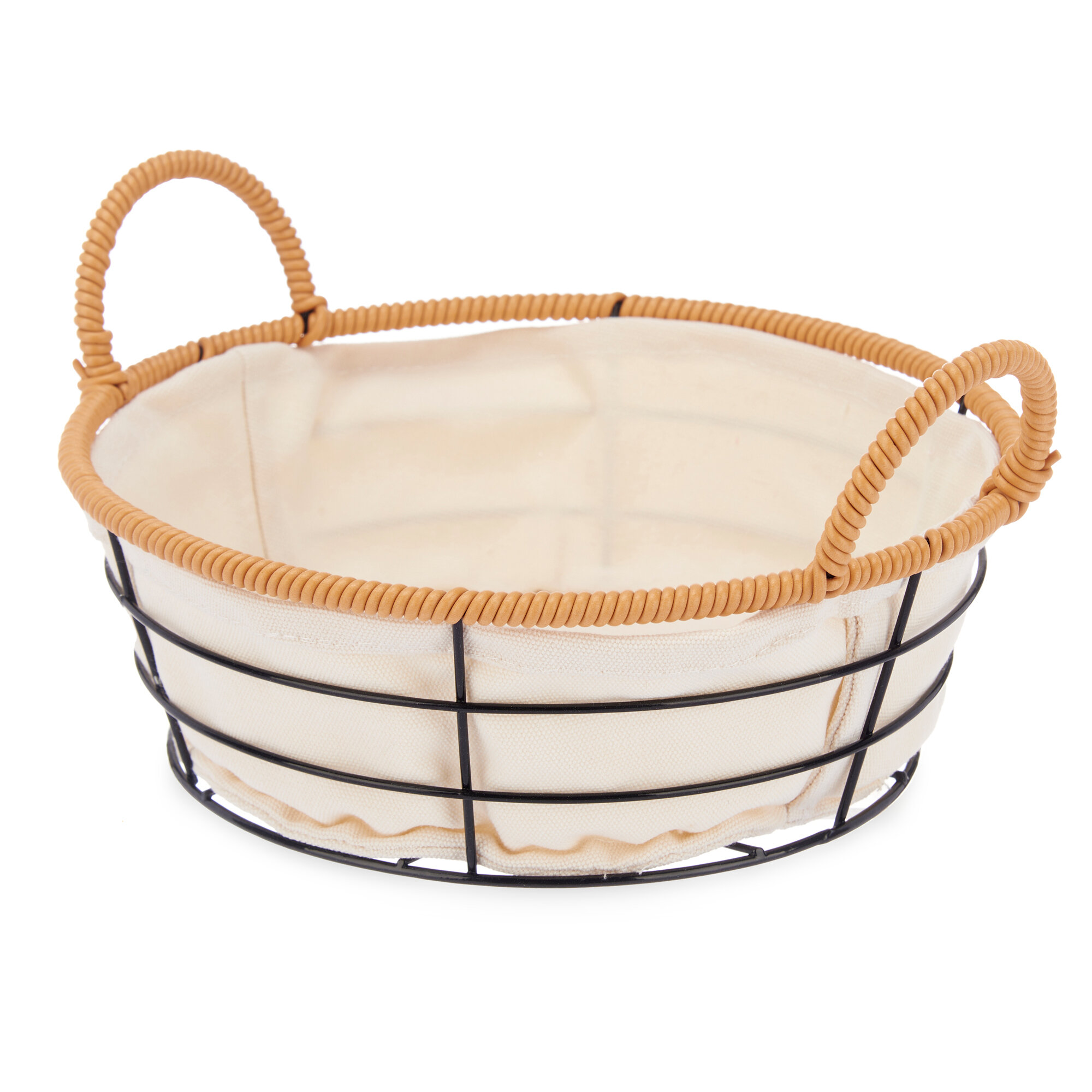 Kinvara Kulatý úložný košíček PRACTICAL béžová