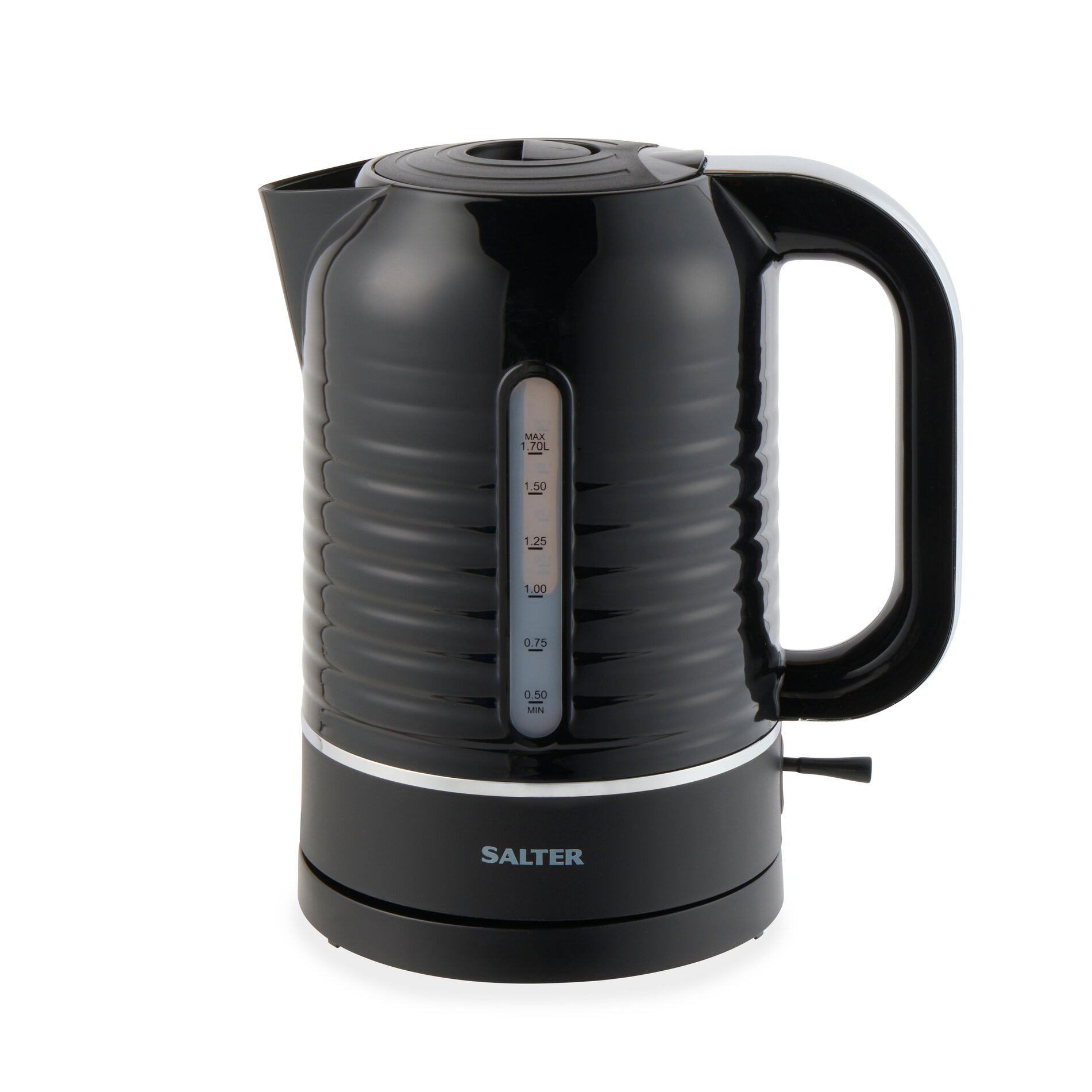 Černá varná konvice 3000 W PETRA, 1,7 l černá