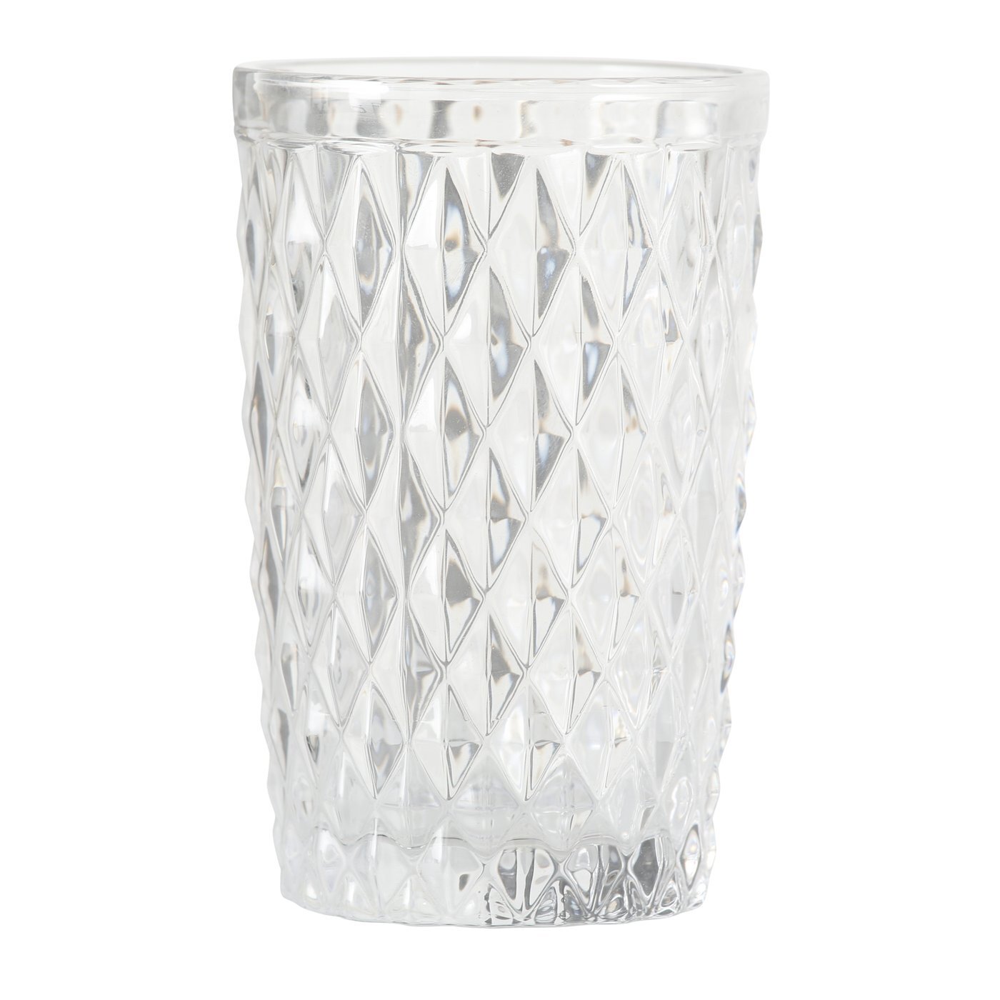 Boltze Home Dekorovaná sklenice, AURORA, 300 ml transparentní