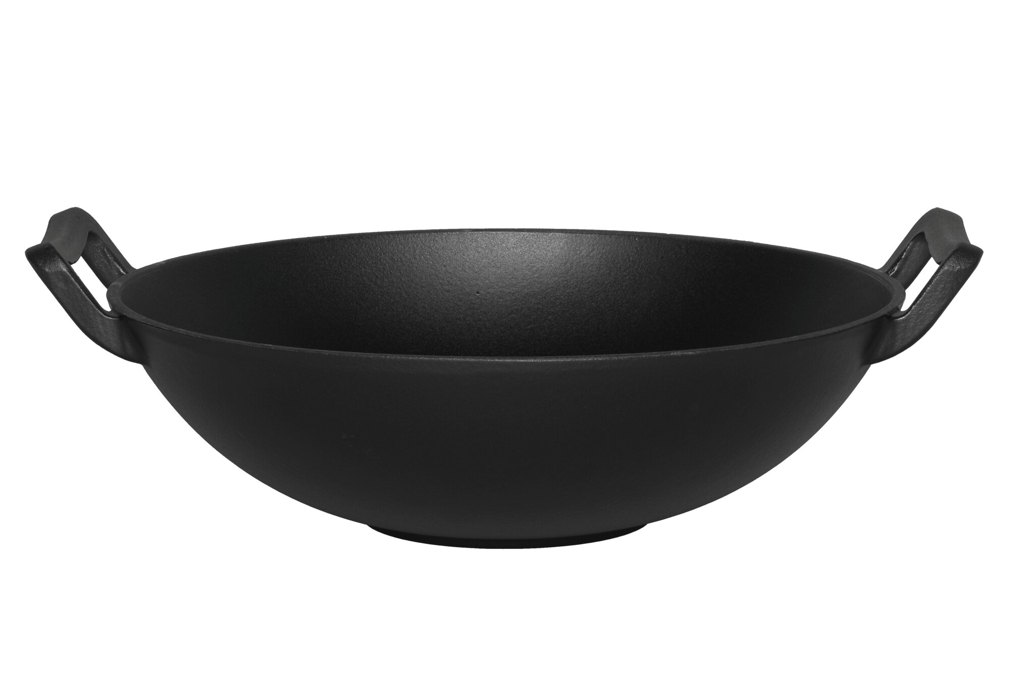 Maku Litinová pánev wok, Ø 30 cm černá