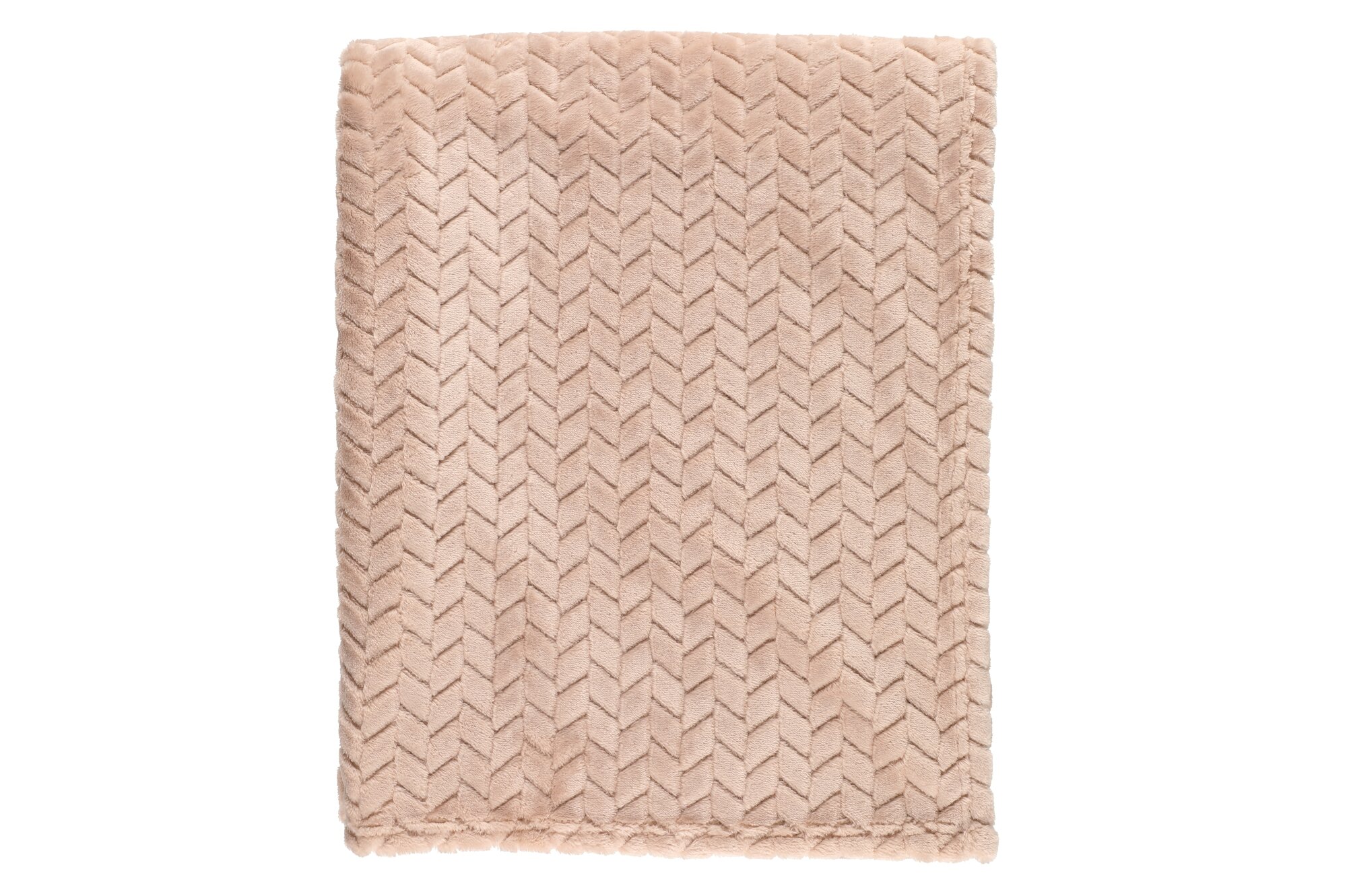 4Living Fleecová deka MILA, 125 x 150 cm béžová