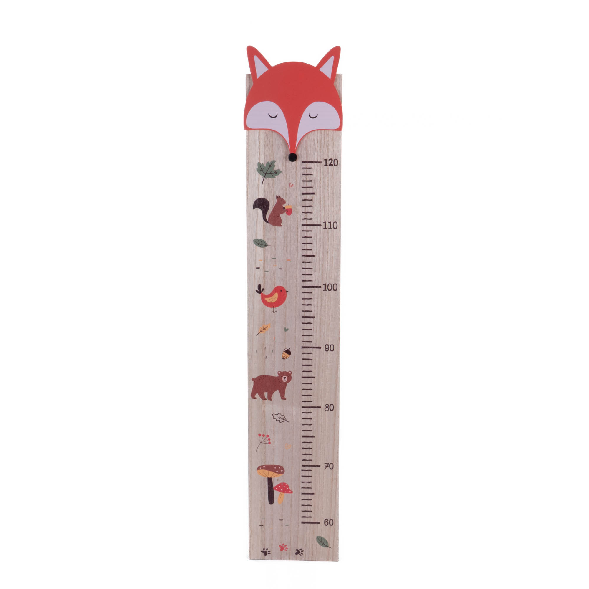 4Living Nástěnné měřítko výšky FOXY až 120 cm vícebarevný