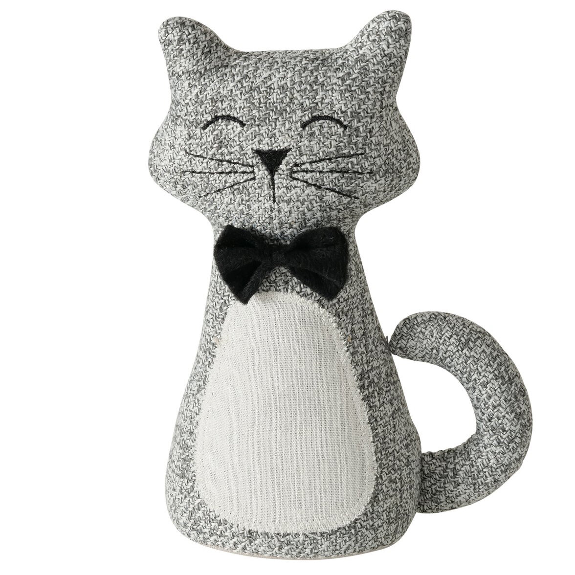 Boltze Home Dveřní zarážka ve tvaru kočky, KITTY šedá 96599