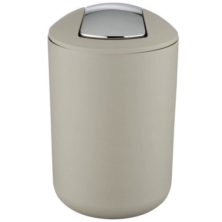 Odpadkový koš BRASIL - 6,5 l, WENKO, taupe 21222100 béžová