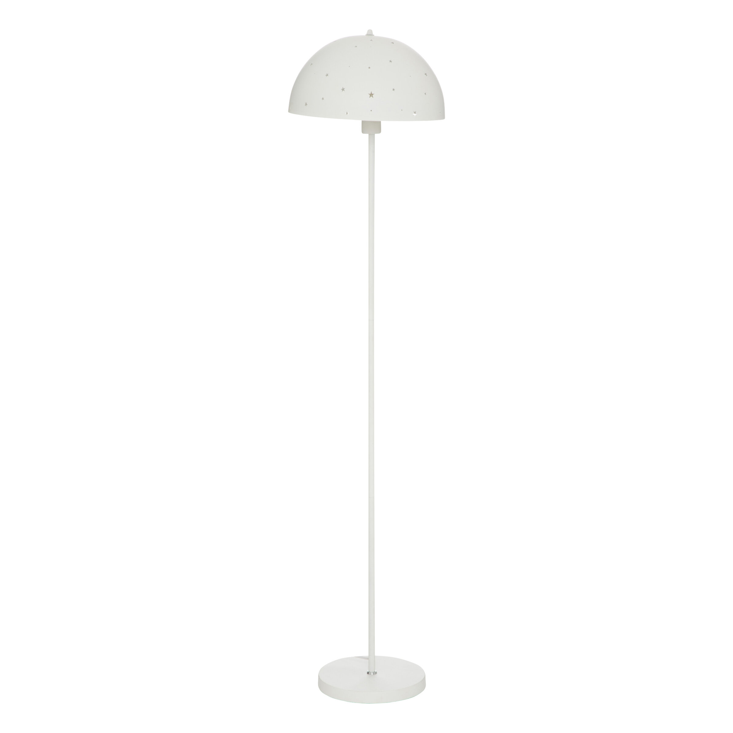 Atmosphera for kids Stojací lampa ENFANT ve tvaru houby s efektem hvězdiček, výška 150 cm bílý