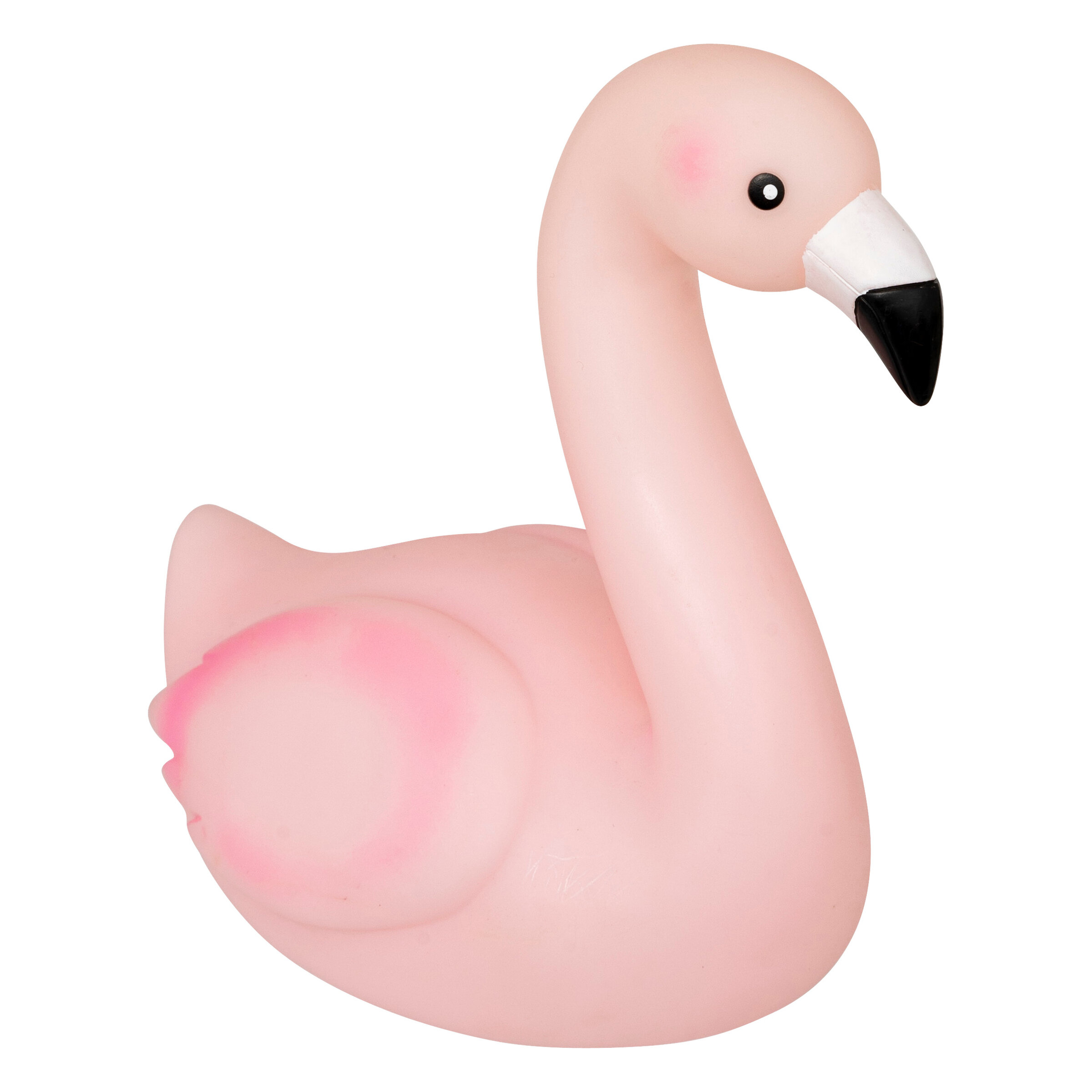 Atmosphera for kids Noční lampička plameňák na baterie, výška 14 cm růžový