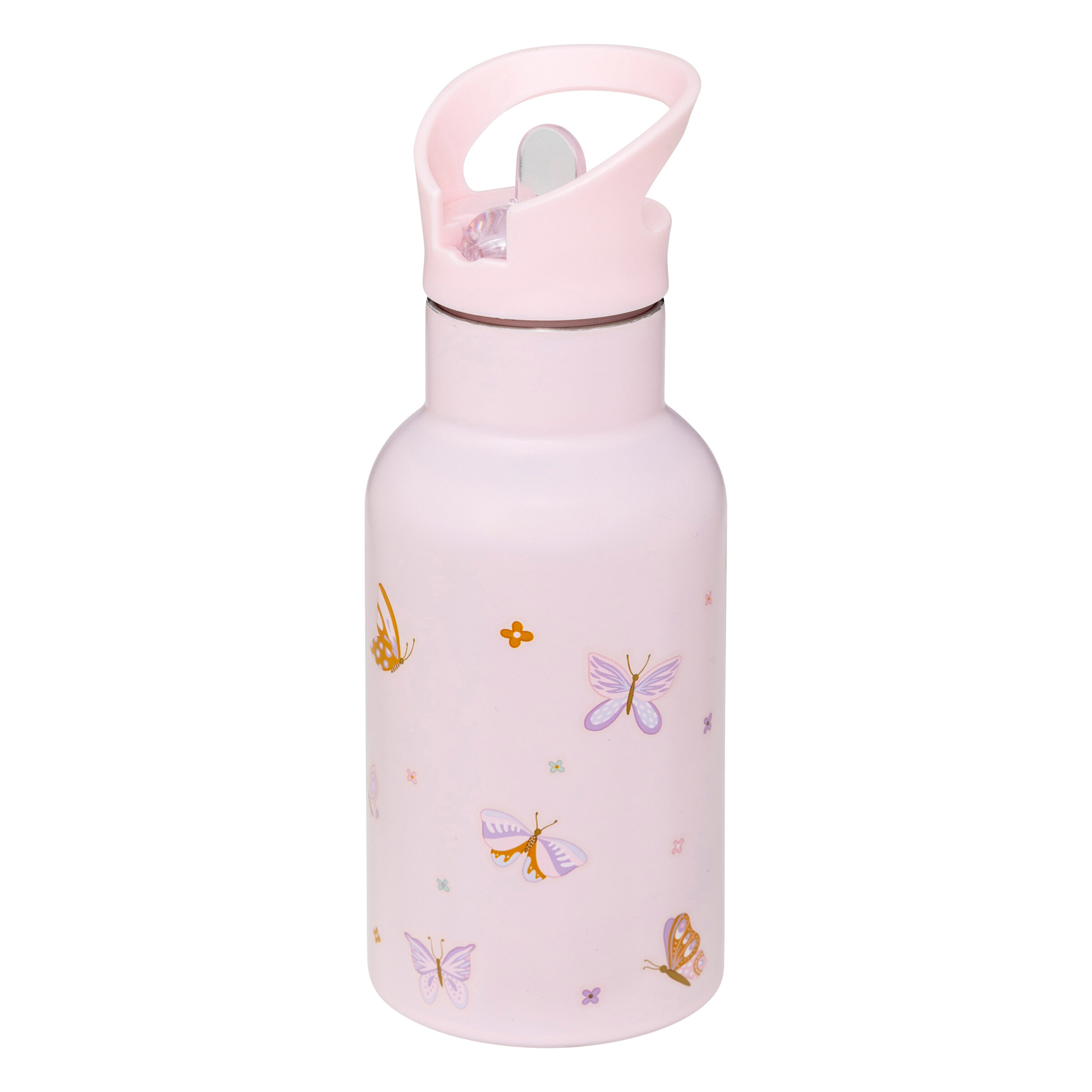 Atmosphera for kids Dětská láhev na pití CUTE, 350 ml, růžová růžový
