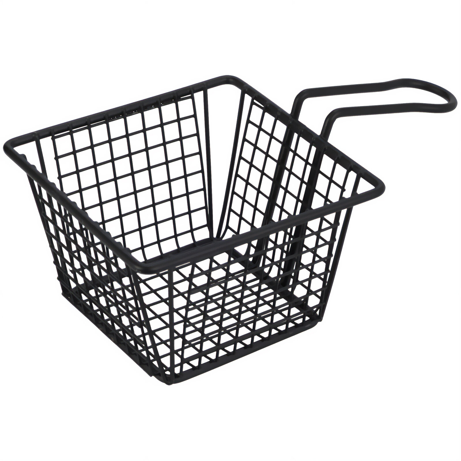 EH Excellent Houseware Kovový košík na hranolky černá