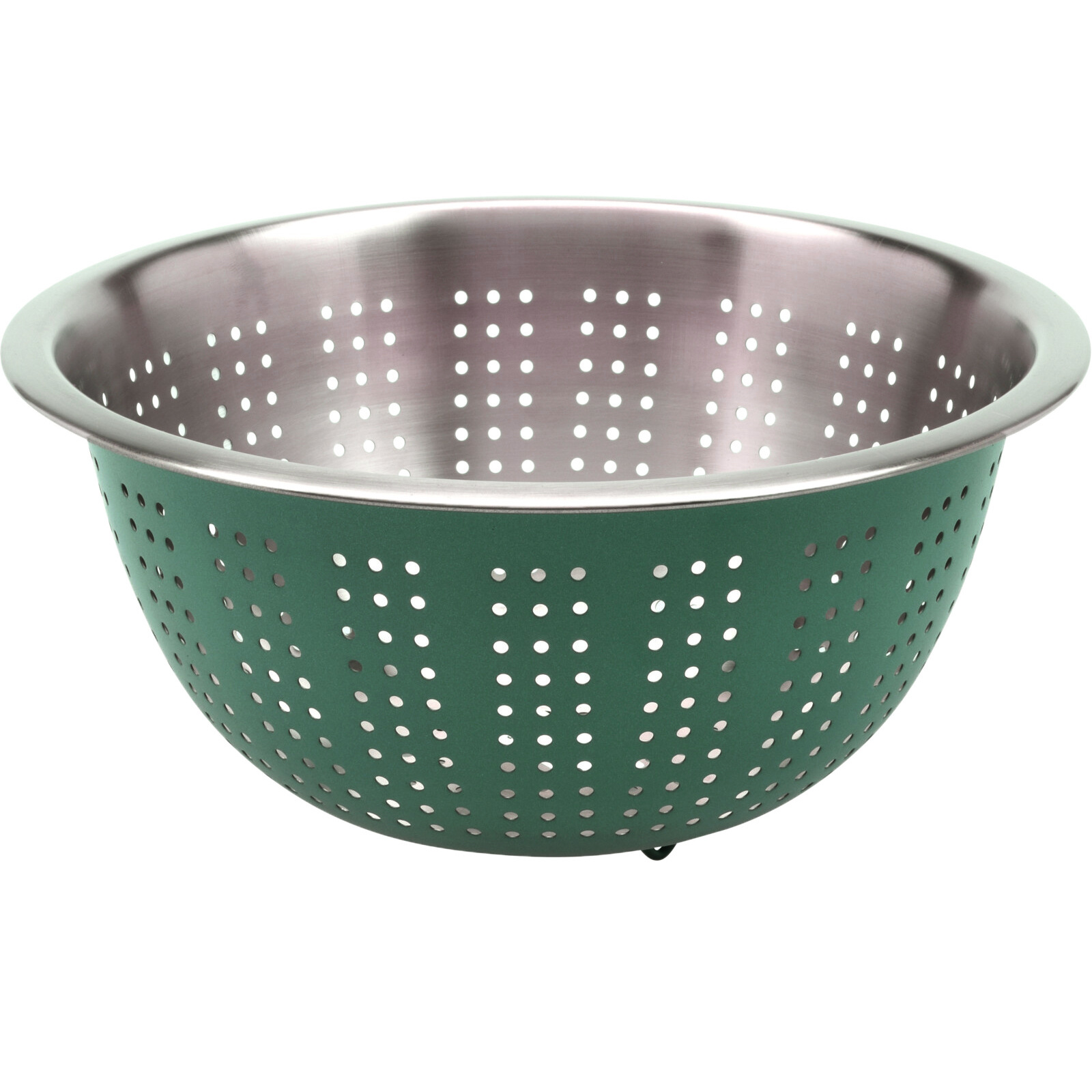 EH Excellent Houseware Kuchyňský cedník, Ø 24 cm zelený