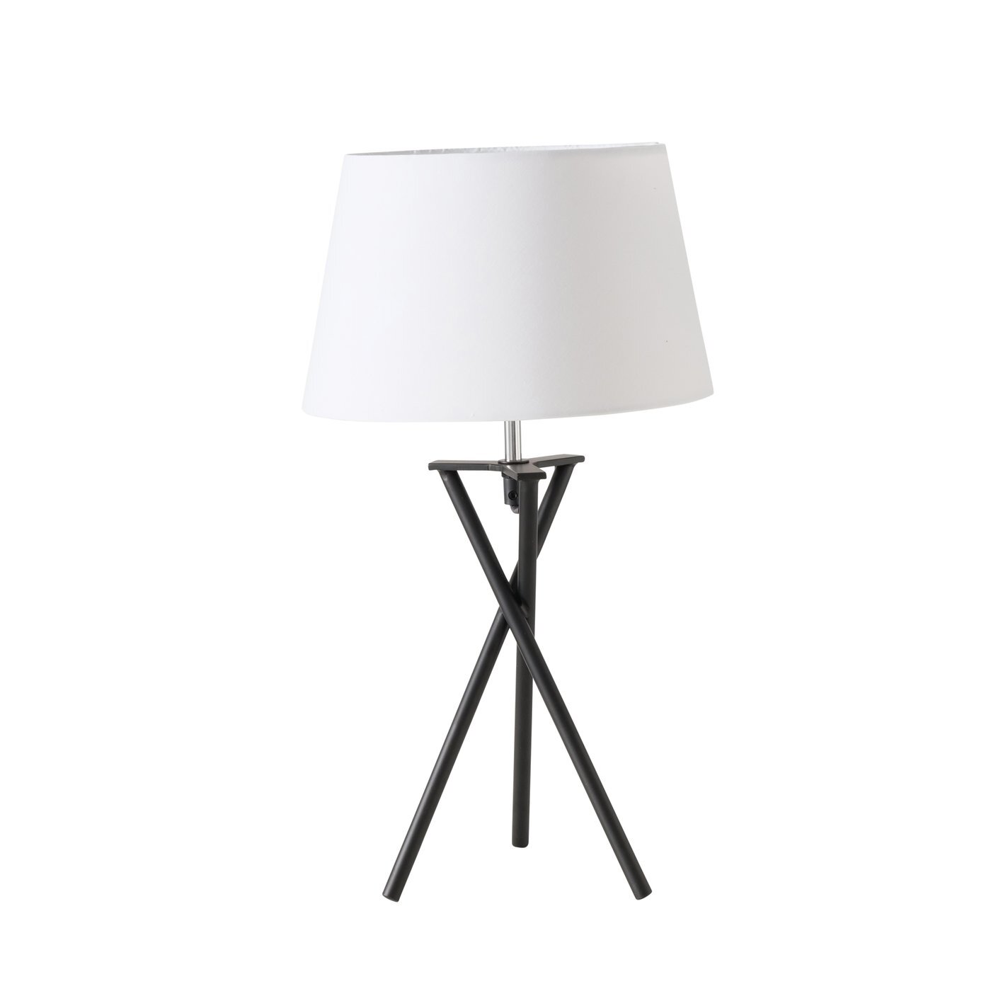 Boltze Stolní lampa NOVO s kovovou základnou, výška 48 cm bílý