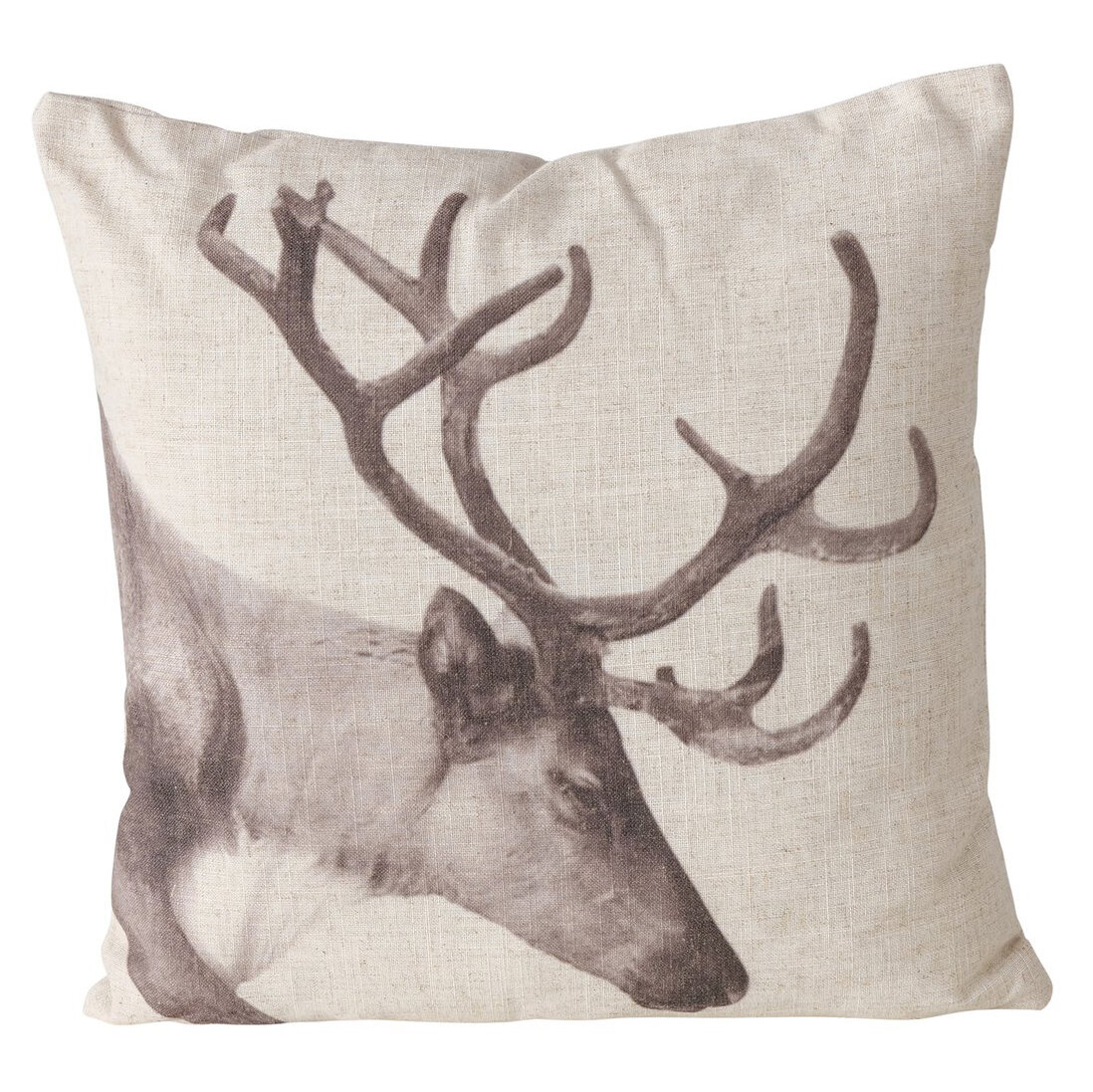 Boltze Dekorační bavlněný polštář STAG, 45 x 45 cm, béžový béžová