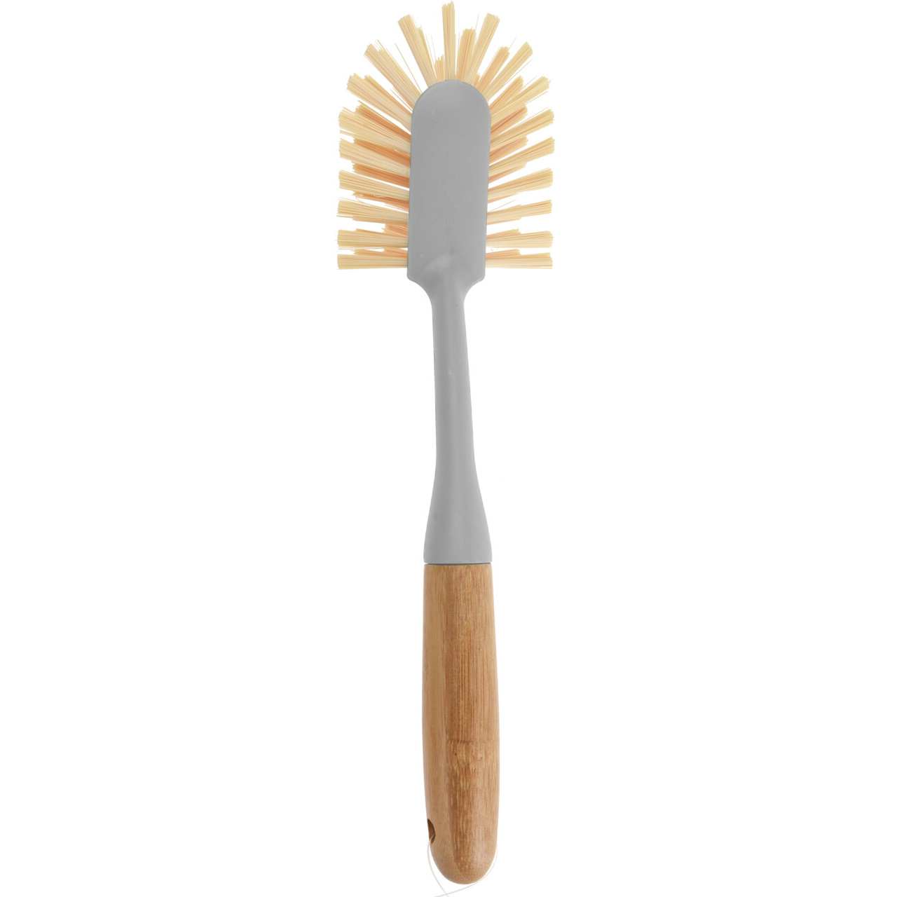 Ultra Clean Kartáč na mytí nádobí s bambusovou rukojetí, 28 x 7 x 6 cm, šedý šedá