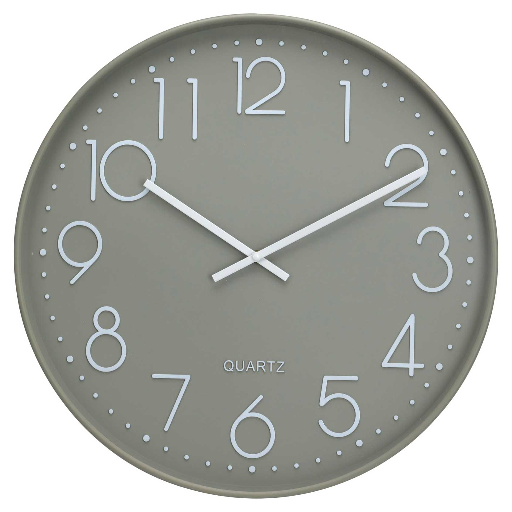 Home Styling Collection Nástěnné hodiny s výrazným ciferníkem, Ø 50 cm, zelené zelený