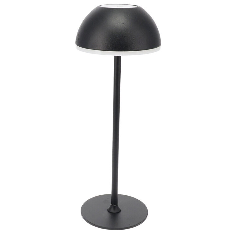 Home Styling Collection Kovová stolní lampa, 30 x 10 x 10 cm, černá černá
