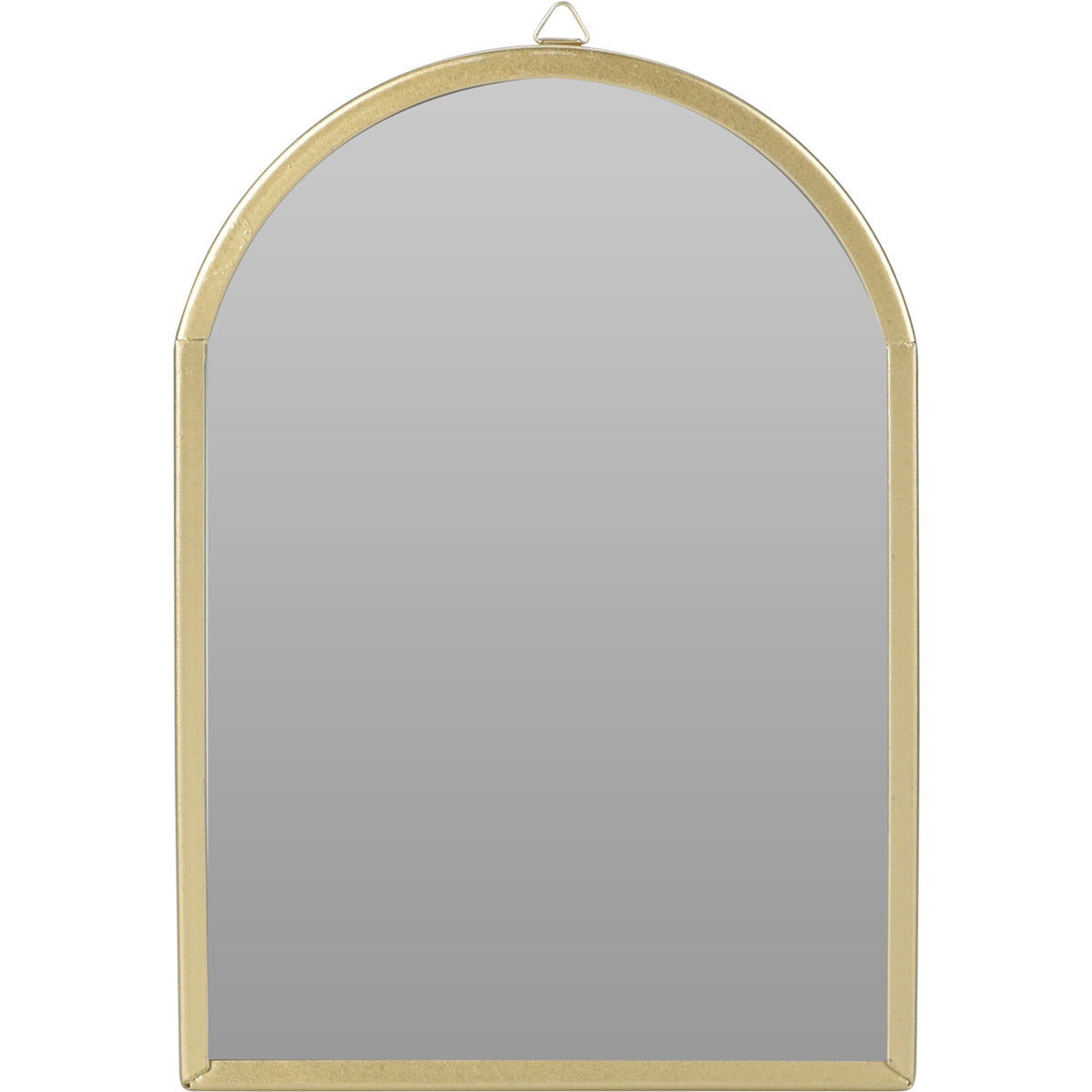 Home Styling Collection Závěsné zrcadlo se zlatým rámem, 18 x 25 cm zlatý