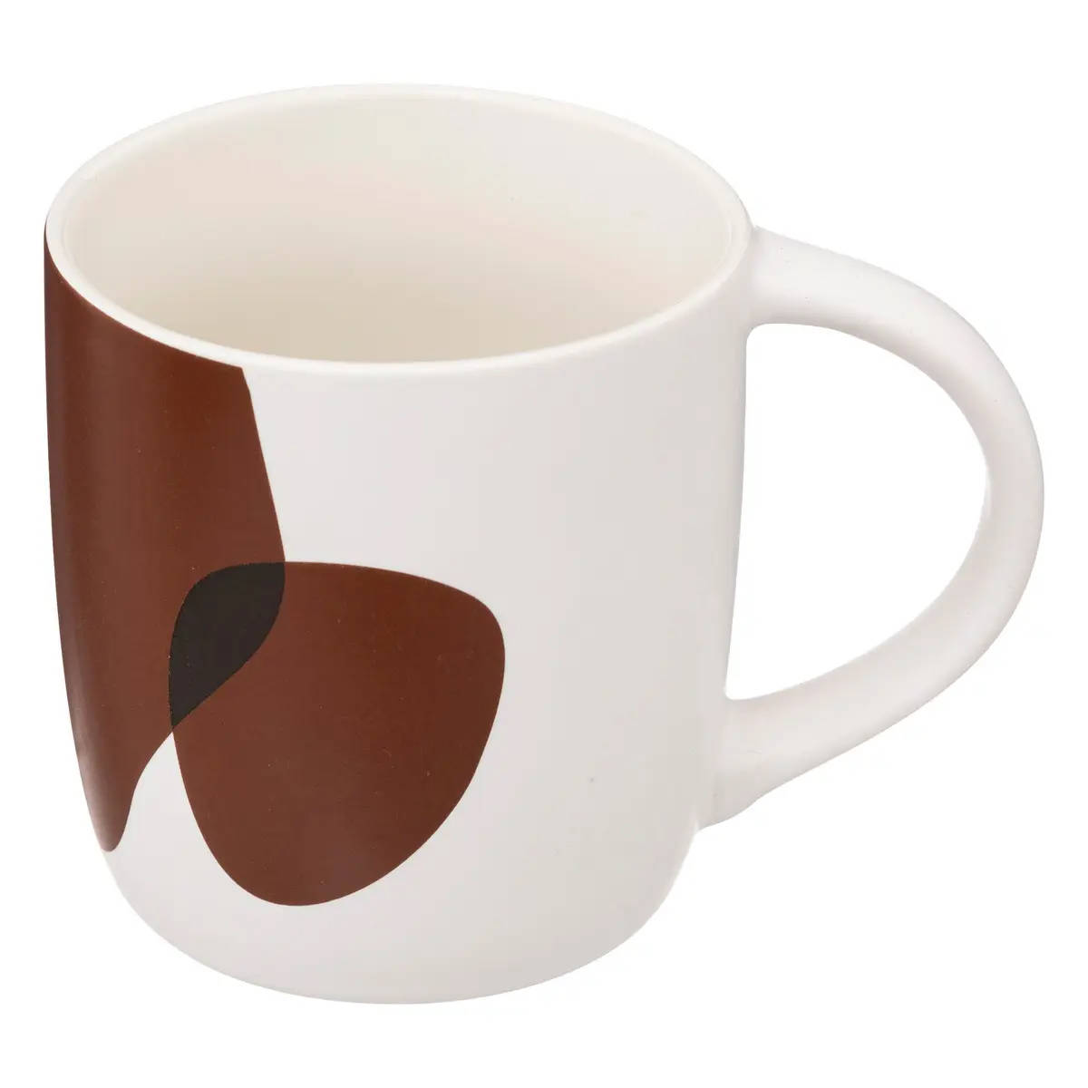 Secret de Gourmet Hrnec na čaj OLME, porcelánový, velká ucha, 350 ml, hnědý hnědý
