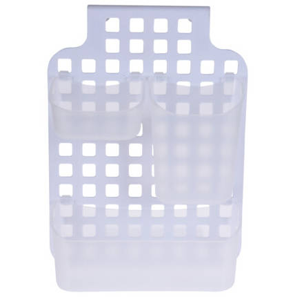 Bathroom Solutions Koupelnový košík do sprchy, 29 x 9 x 39 cm, bílý bílý