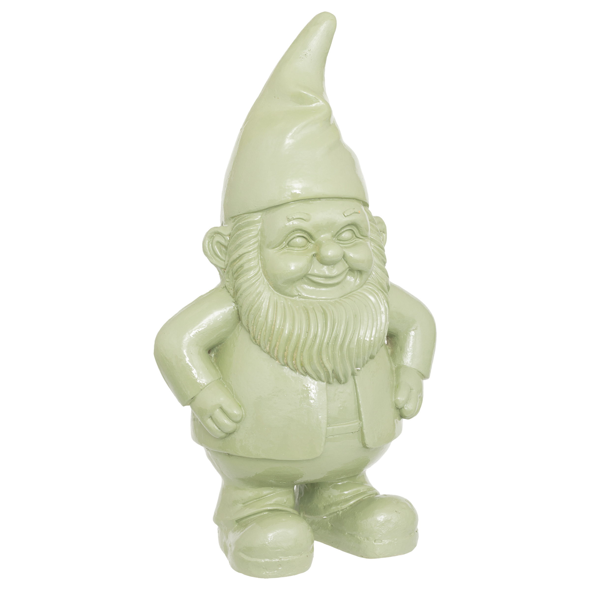 Atmosphera Zahradní skřítek ANAO, dekorativní figurka, 42 cm, zelený zelený