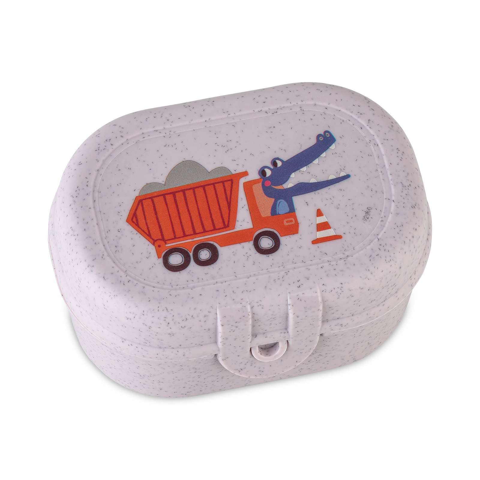 Dětský svačinový box PASCAL MINI DREAMS, šedý, KOZIOL šedá