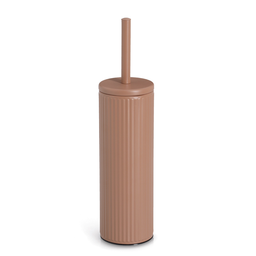 Zeller WC kartáč BRASS TONE, Ø 9,7 cm, hnědý hnědý
