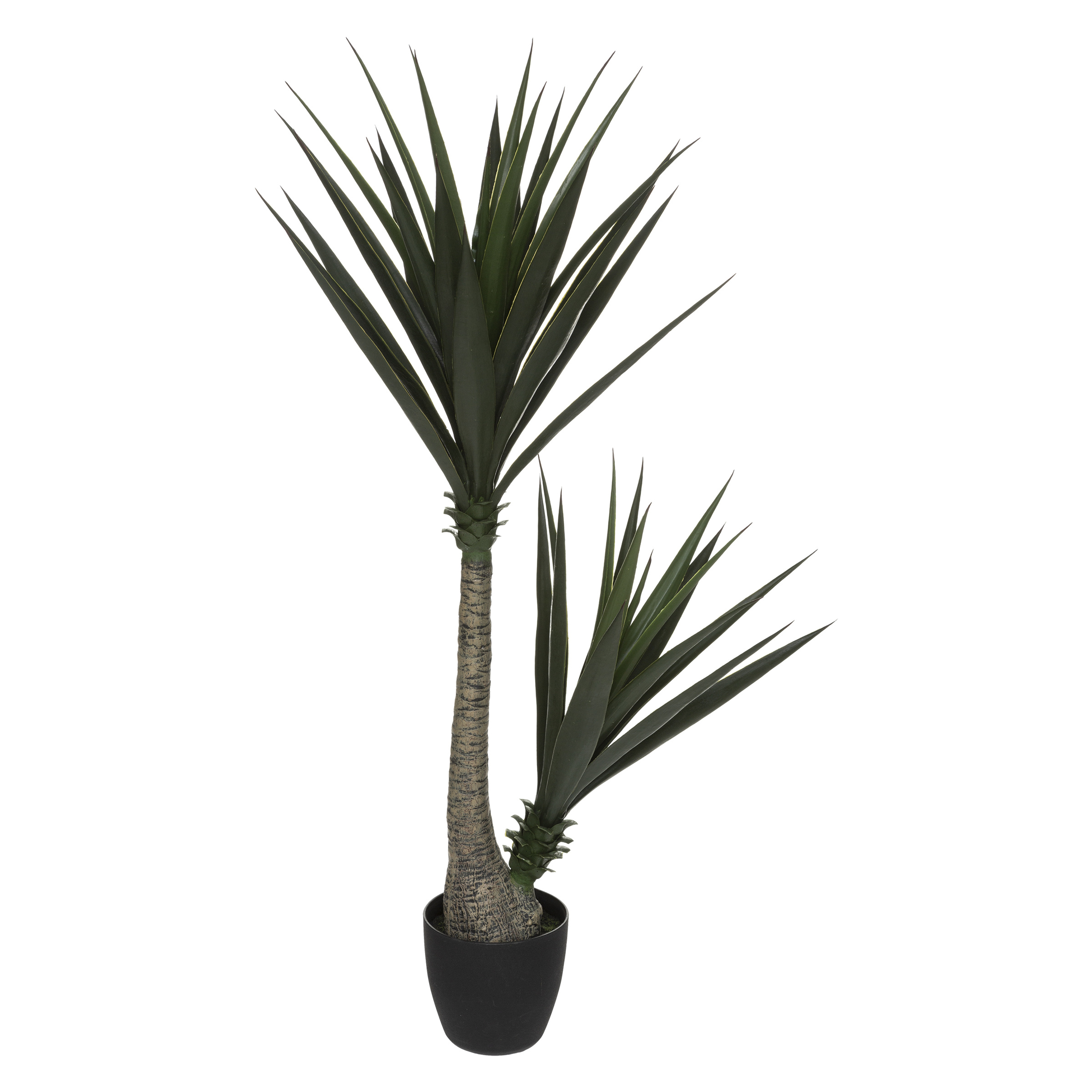 Atmosphera Umělá jukka v květináči YUCCA, výška 130 cm zelený
