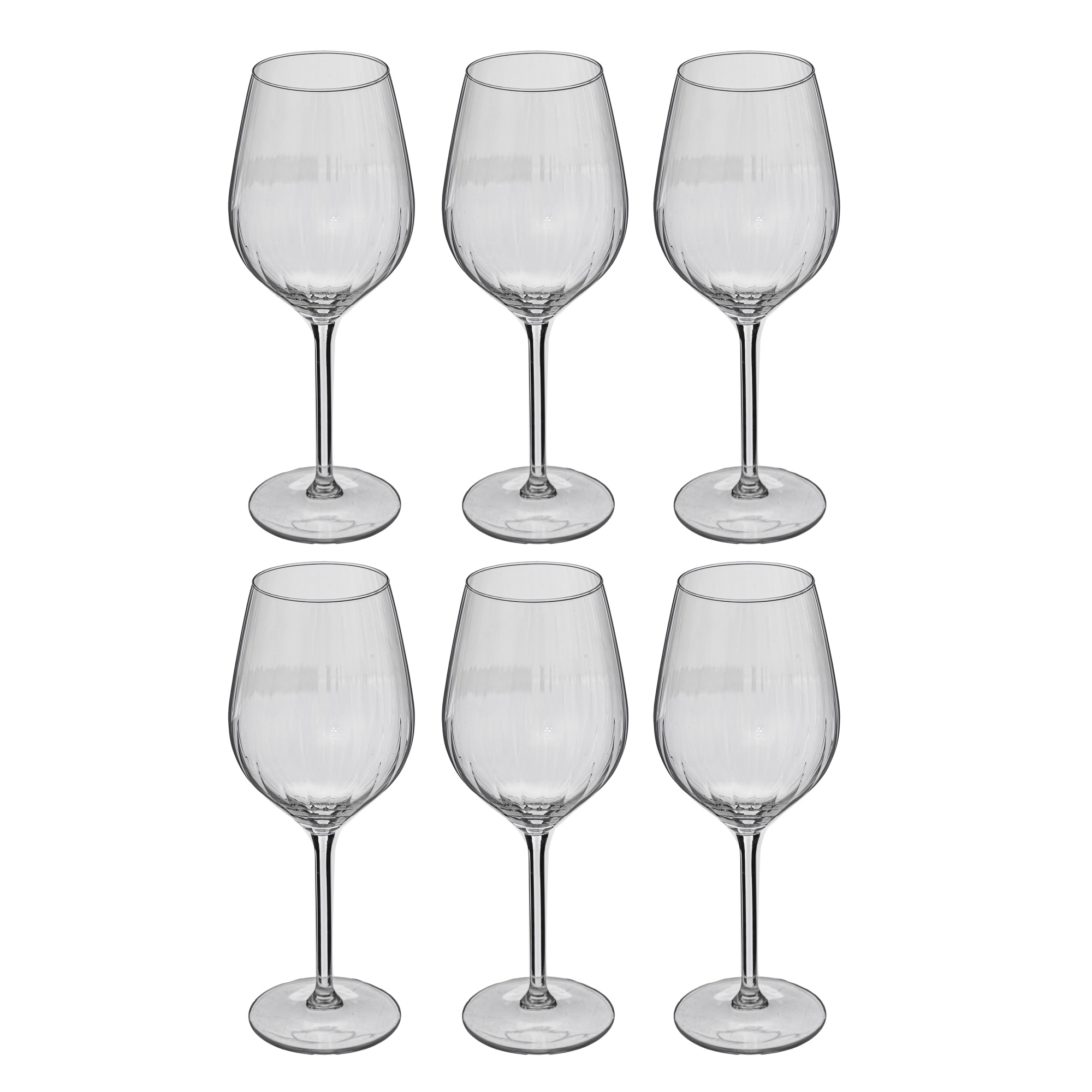 Secret de Gourmet Sklenice na vodu VOLTA, 6 ks × 530 ml transparentní