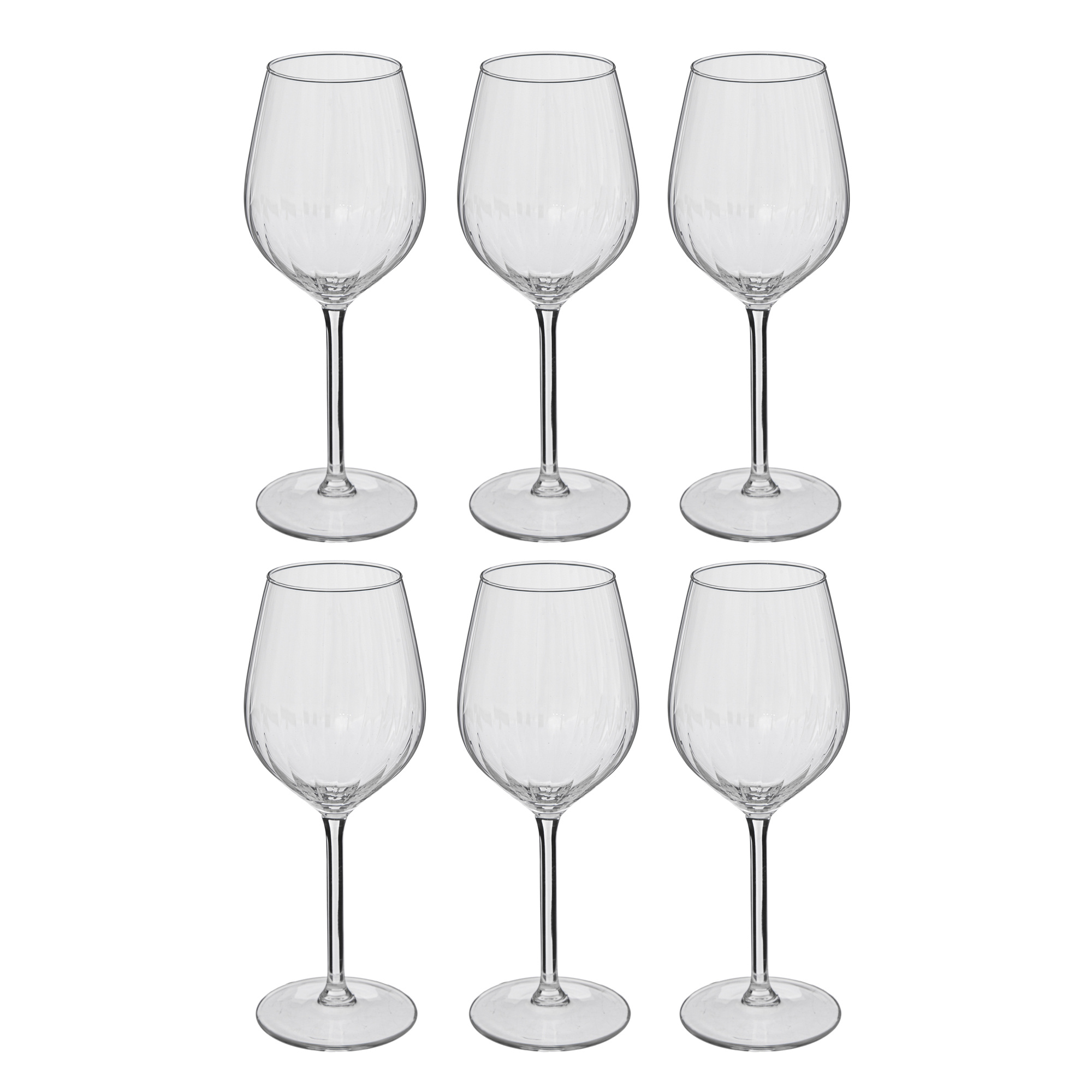 Secret de Gourmet Sklenice na víno VOLTA, 6 ks × 380 ml transparentní