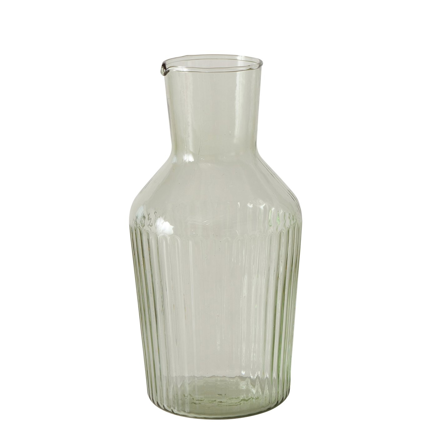 Boltze Home Skleněná karafa, 1000 ml, LARINA zelený