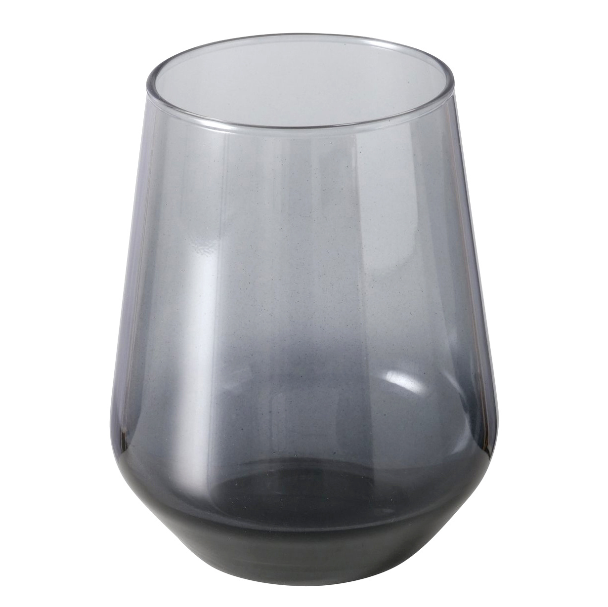 Boltze Home Sklenice z barveného skla, 11 cm, MALINIO šedá