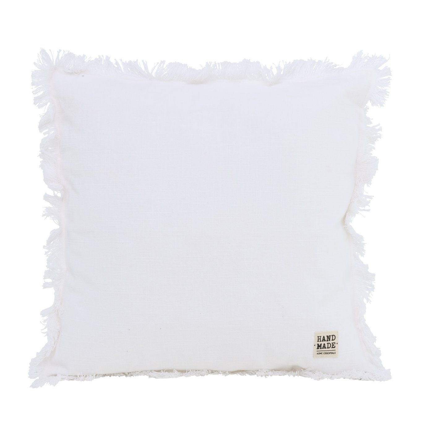 Boltze Home Dekorační polštář z bavlny, 45 x 45 cm, LENEA, bílý bílý