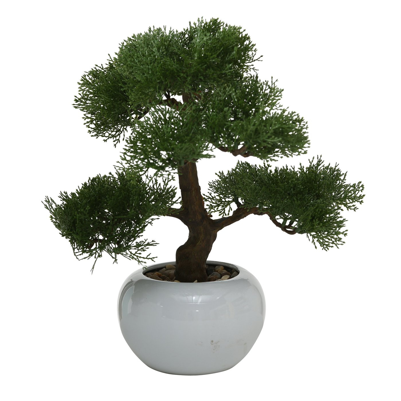 Boltze Home Umělý bonsai v květináči, 33 cm, do interiéru zelený 100897