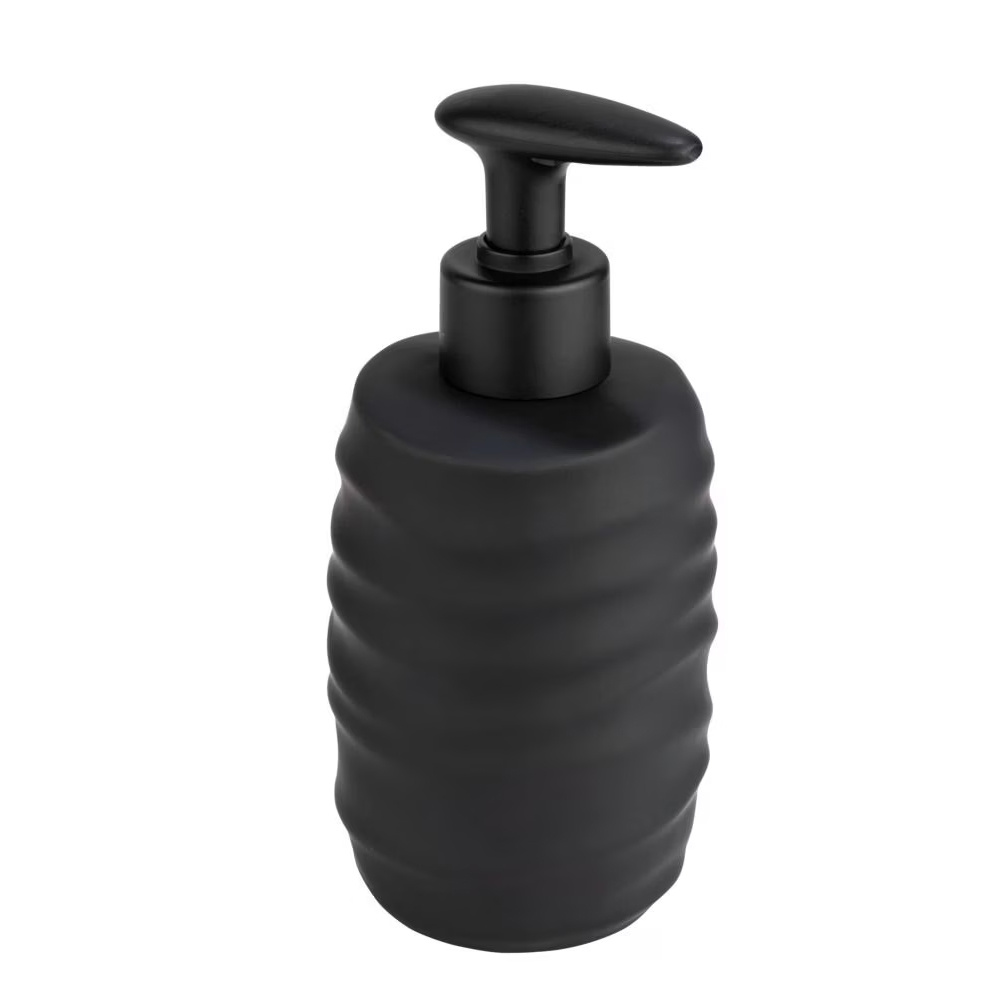 Wenko Keramický dávkovač ILLANA, 400 ml černá