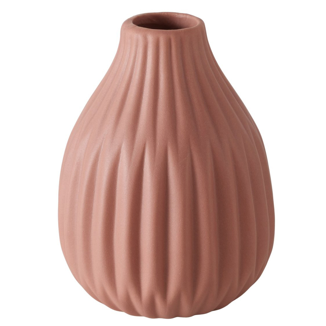Boltze Home Keramická váza ESKO, ručně malovaná, 13 cm růžový