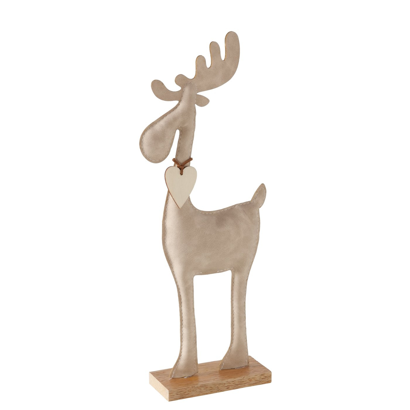 Boltze Home Figurka soba Booner, 34 cm bílý