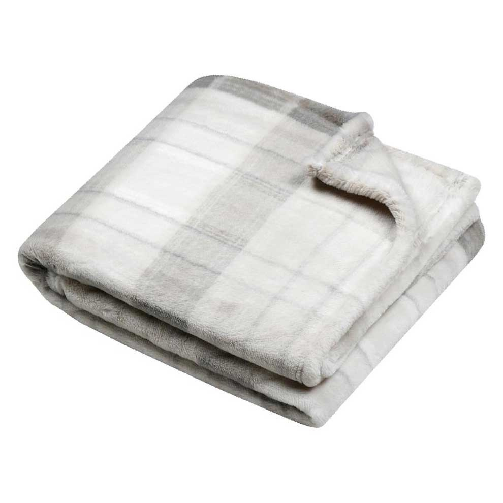 STOF Dekorační polštář POLARY se silnými pruhy, 45 × 45 cm šedá