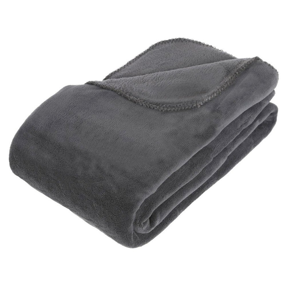 Atmosphera Deka v antracitové barvě, 180 x 230 cm, polyester 120503L antracitová