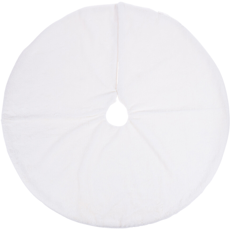 Home Styling Collection Kryt na vánoční stromek, Ø 90 cm bílý
