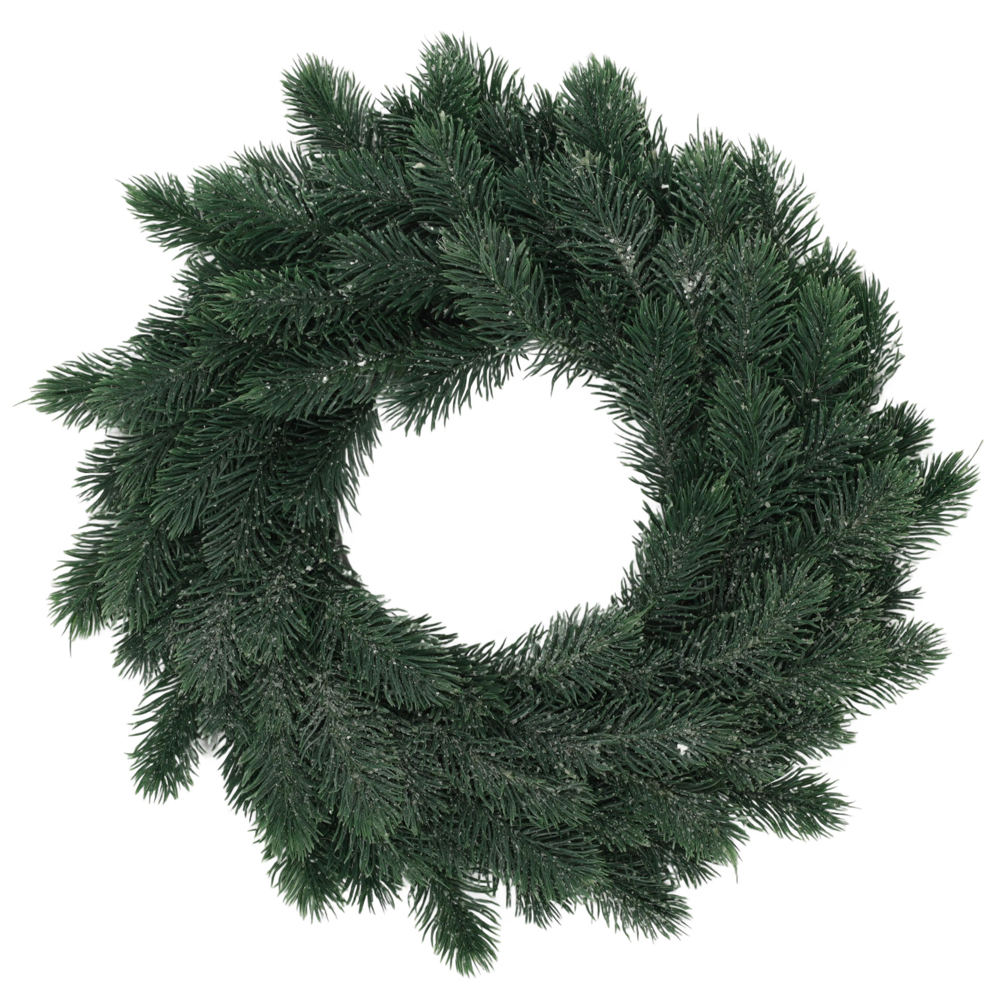 Home Styling Collection Vánoční věnec, Ø 35 cm zelený