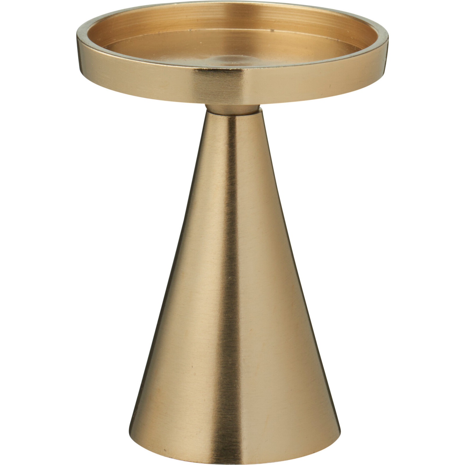 Home Styling Collection Dekorativní svícen, zlatý, 13 cm zlatý